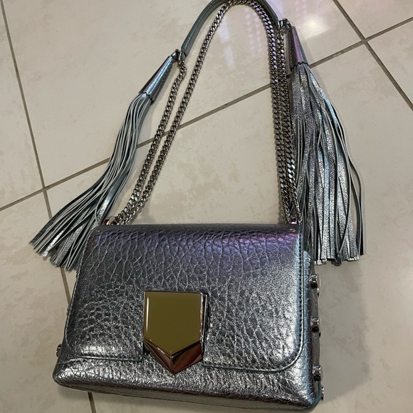 JIMMY CHOO 🤍, Lockett Petite Mug Platinum - Picture 9 of 17